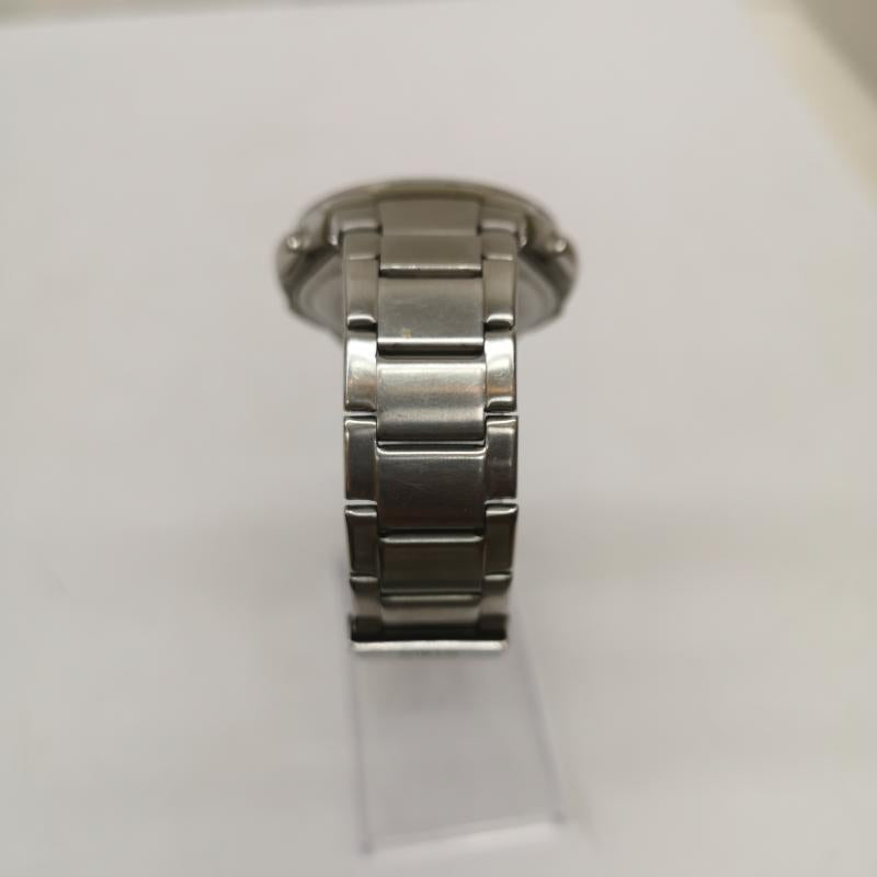 カシオ CASIO 腕時計 アナログ（クォーツ式） WAVE CEPTOR ウェーブセプター マルチバンド6 WVQ-M410 アナログ 電波 ソーラー 腕時計 - 銀 / シルバー / silver color メンズ USED 古着 中古 50165729