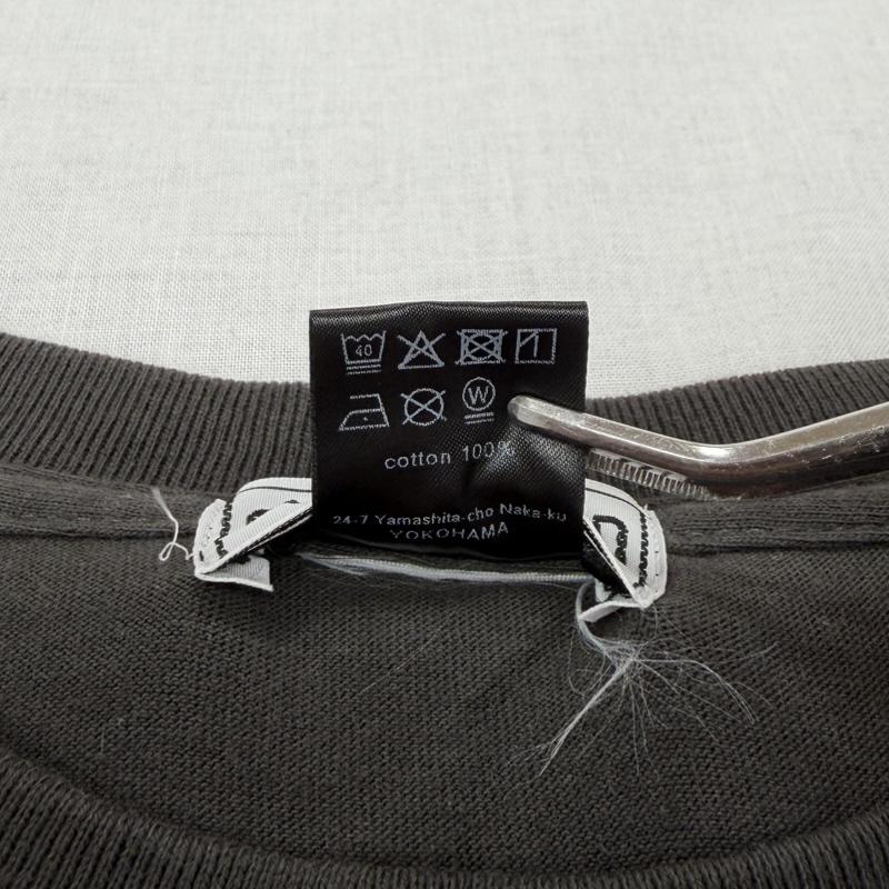グッドスピード GOOD SPEED Tシャツ 長袖 両面 ロゴ プリント 長袖 Tシャツ ロンT ストリート M ロゴ、文字 X プリント チャコールグレー / チャコールグレー / X 黄 / イエロー / yellow X 白 / ホワイト / white メンズ USED 古着 中古 50165730