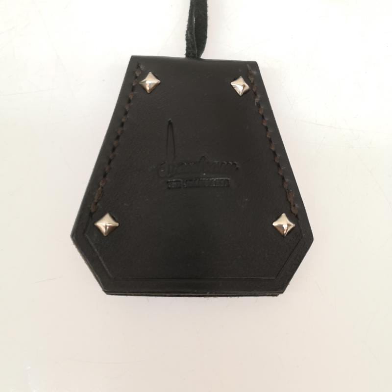 デンハム DENHAM アクセサリー ネックレス、ペンダント スタッズ レザー クロシェット キーケース 黒 / ブラック / black メンズ USED 古着 中古 50165731
