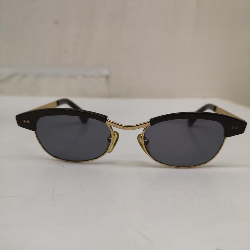グッチ GUCCI めがね・サングラス サングラス サーモント サングラス GG1365 / S 50□19 - 茶 / ブラウン / brown X 金 / ゴールド / gold color メンズ USED 古着 中古 50165735