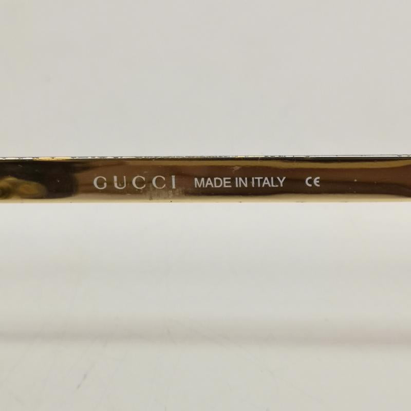 グッチ GUCCI めがね・サングラス サングラス サーモント サングラス GG1365 / S 50□19 - 茶 / ブラウン / brown X 金 / ゴールド / gold color メンズ USED 古着 中古 50165735