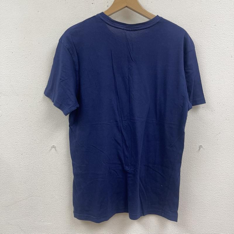 ラルフローレン RALPHLAUREN Tシャツ 半袖 Polo R.L. & Co ロゴ 染み込み プリント Tシャツ カットソー S 紺 / ネイビー / navy メンズ USED 古着 中古 50165741