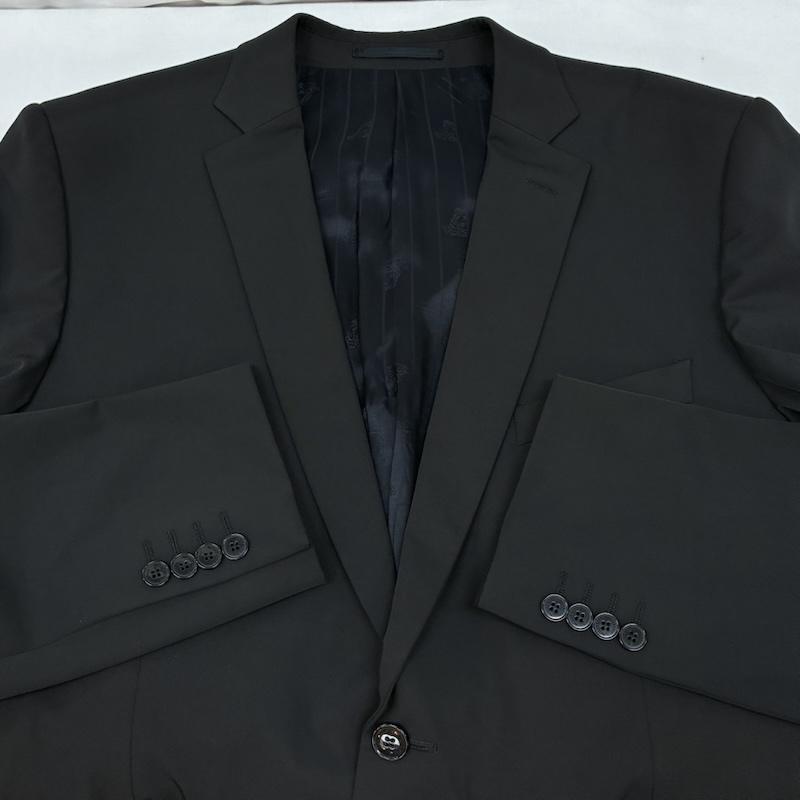 ヴェルサーチ VERSACE スーツ スーツ COLLECTION 00s 2B テーラード ジャケット 裏メデューサ柄 スラックス シングル スーツ セットアップ 54 - メンズ USED 古着 中古 50165742