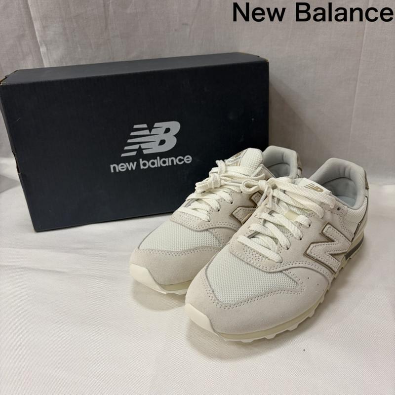 ニューバランス New Balance スニーカー スニーカー W996 OFF WHITE 	W996 4UA D 24.5cm 無地 X ロゴ、文字 オフホワイト / オフホワイト / レディース USED 古着 中古 50165747