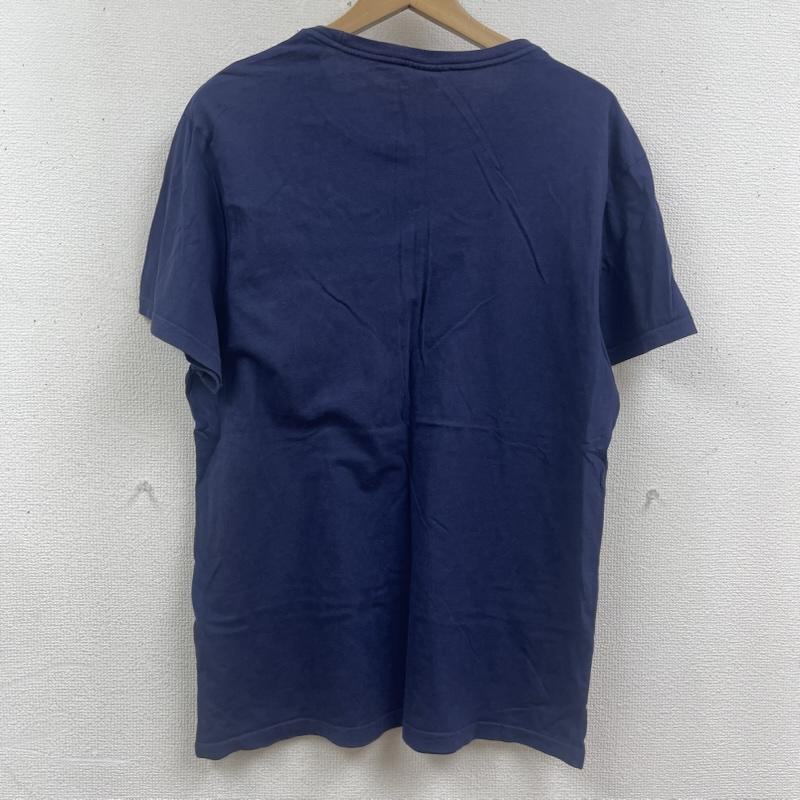 ポロバイラルフローレン Polo by RALPH LAUREN Tシャツ 半袖 ビッグポニー グラフィック 半袖 プリント Tシャツ カットソー L 紺 / ネイビー / navy メンズ USED 古着 中古 50165748