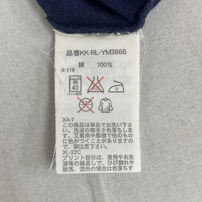 ポロバイラルフローレン Polo by RALPH LAUREN Tシャツ 半袖 ビッグポニー グラフィック 半袖 プリント Tシャツ カットソー L 紺 / ネイビー / navy メンズ USED 古着 中古 50165748