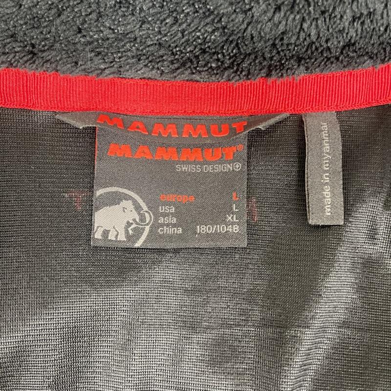 マムート Mammut ジャケット、上着 ジャンパー、ブルゾン goblin advanced jacket フリース ボア ジップアップ ジャケット L 黒 / ブラック / black メンズ USED 古着 中古 50165754