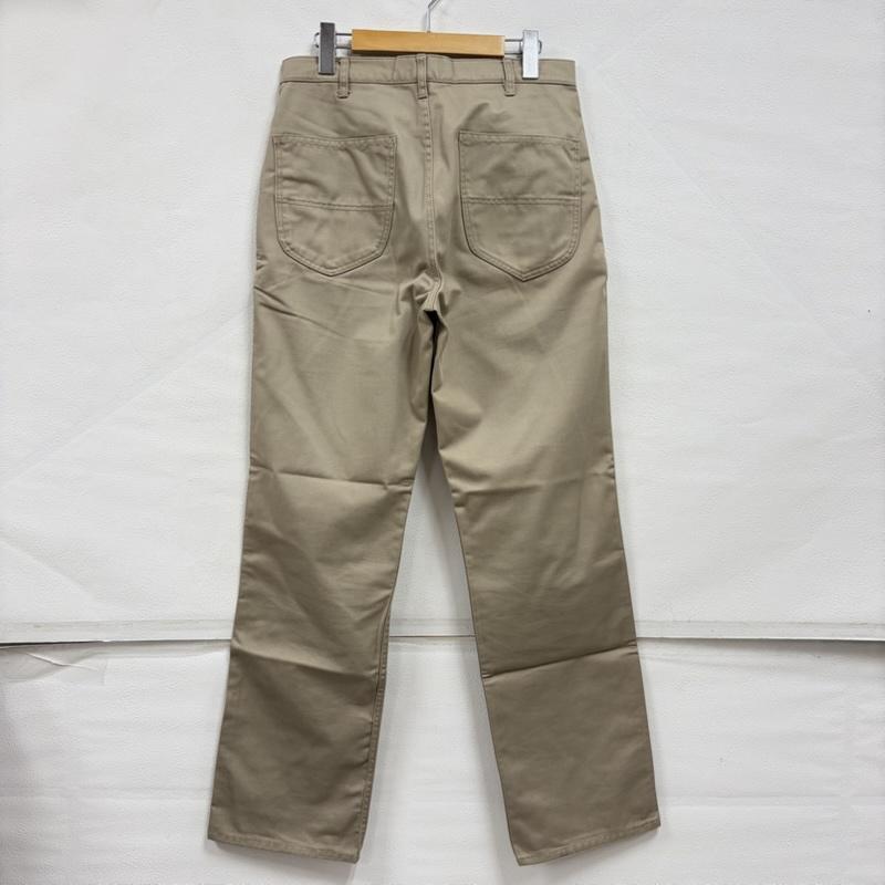 ブルコワークガーメント BLUCO WORK GARMENT パンツ ワークパンツ、ペインターパンツ ワークパンツ チノパン ジッパーフライ ロゴ 刺繍 Ｄカン ストレート S ワンポイント X ロゴ、文字 X 刺繍 ベージュ / ベージュ / beige メンズ USED 古着 中古 50165755