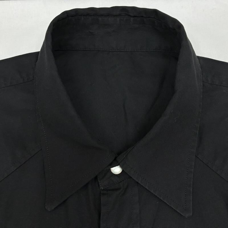 ルシアンペラフィネ Lucien Pellat-Finet シャツ、ブラウス 長袖 スカル マリファナ 刺繍 コットン ウエスタン シャツ XXL メンズ USED 古着 中古 50165756