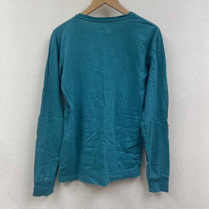 ディーゼル DIESEL Tシャツ 長袖 Y2k フロント グラフィック プリント 長袖 Tシャツ ロンT S 水色 / ライトブルー / メンズ USED 古着 中古 50165765