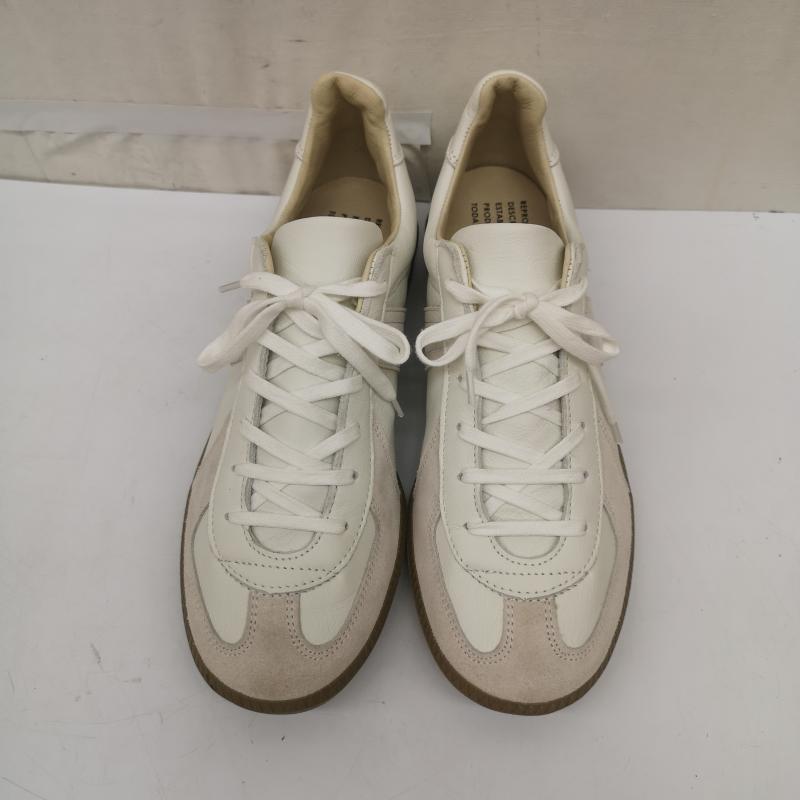 トゥデイフル TODAYFUL スニーカー スニーカー REPRODUCTION OF FOUND German Trainer ジャーマントレーナー スニーカー 40 25.5cm 白 / ホワイト / white レディース USED 古着 中古 50165766