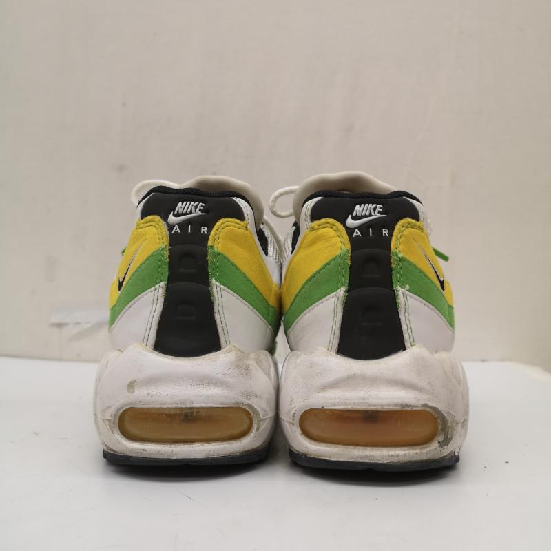 ナイキ NIKE スニーカー スニーカー Air Max 95 Essential White Green Apple Tour Yellow エアマックス スニーカー DQ3429-100 25.5cm メンズ USED 古着 中古 50165770