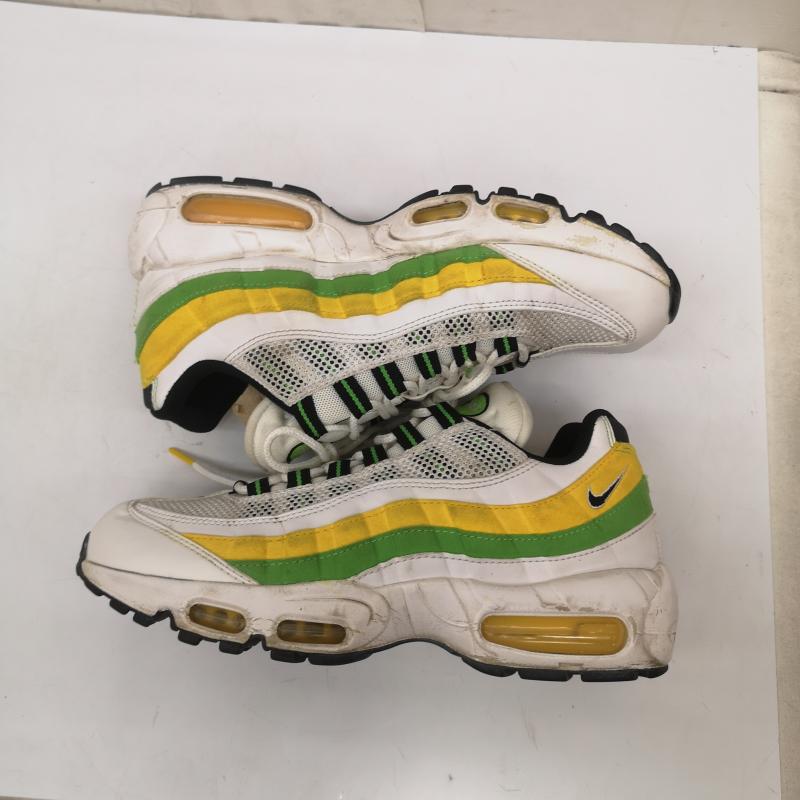 ナイキ NIKE スニーカー スニーカー Air Max 95 Essential White Green Apple Tour Yellow エアマックス スニーカー DQ3429-100 25.5cm メンズ USED 古着 中古 50165770