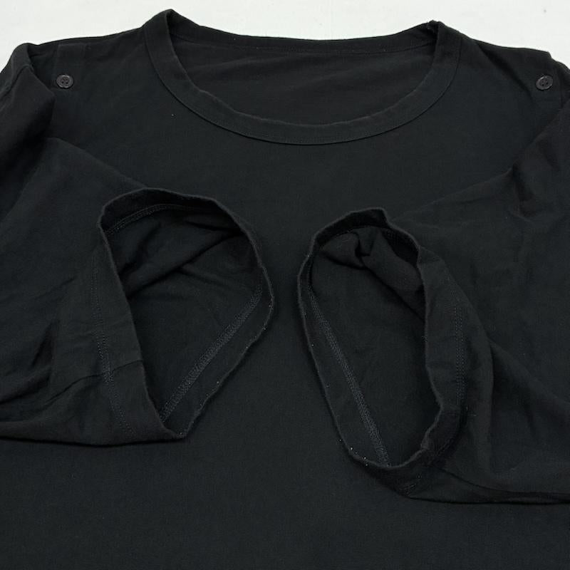 グラウンドワイ Ground Y Tシャツ 半袖 GV-T21-040 ボタン デザイン コットン 天竺 ビッグ シルエット Tシャツ ヨウジヤマモト 3 メンズ USED 古着 中古 50165771
