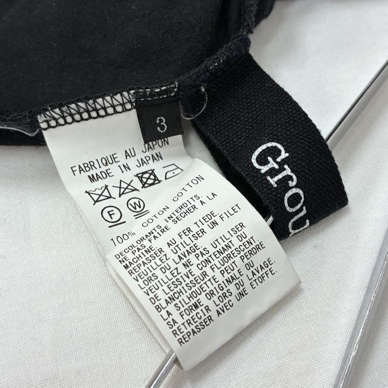 グラウンドワイ Ground Y Tシャツ 半袖 GV-T21-040 ボタン デザイン コットン 天竺 ビッグ シルエット Tシャツ ヨウジヤマモト 3 メンズ USED 古着 中古 50165771