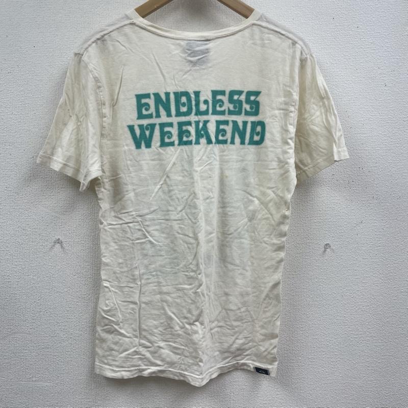 ヒステリックグラマー HYSTERIC GLAMOUR Tシャツ 半袖 Endless Weekend ヒスガール グラフィック プリント Tシャツ カットソー S オフホワイト / オフホワイト / メンズ USED 古着 中古 50165772