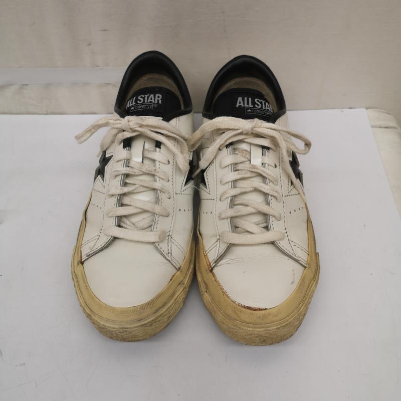 コンバース CONVERSE スニーカー スニーカー 90s ワンスター レザー スニーカー ONE STAR US：4.5 白 / ホワイト / white レディース USED 古着 中古 50165773