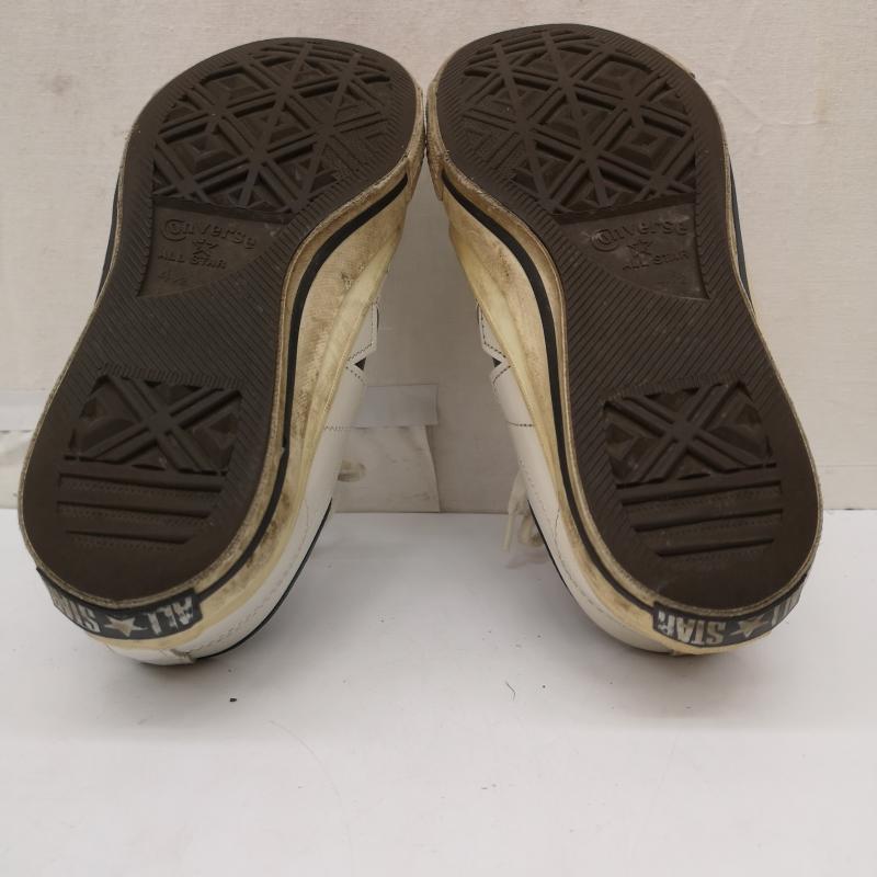 コンバース CONVERSE スニーカー スニーカー 90s ワンスター レザー スニーカー ONE STAR US：4.5 白 / ホワイト / white レディース USED 古着 中古 50165773