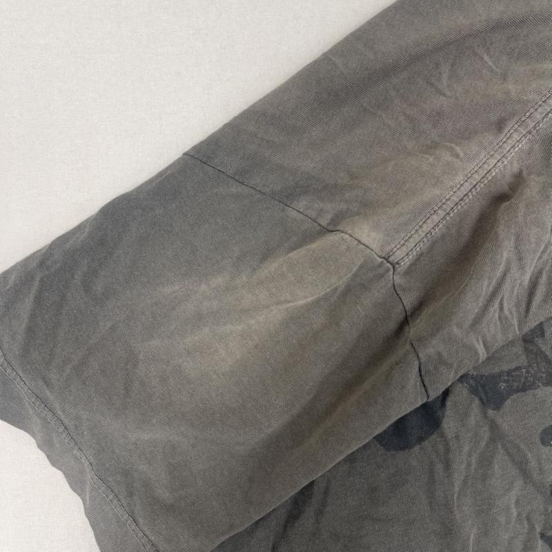 ディーゼル DIESEL Tシャツ 半袖 モヒカン ロゴ グラフィック プリント Tシャツ カットソー M ダークブラウン / ダークブラウン / メンズ USED 古着 中古 50165777