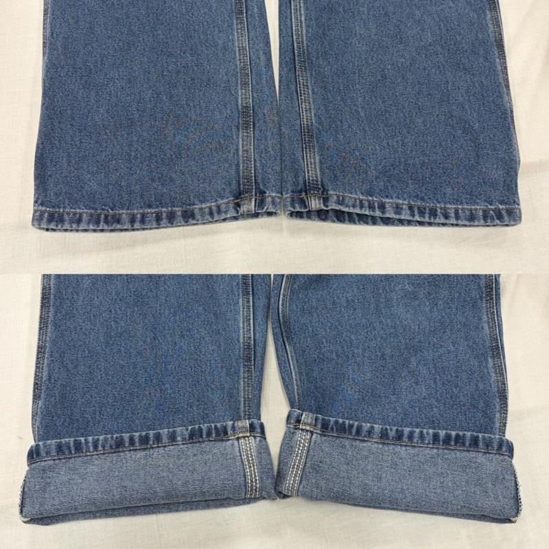 カーハート Carhartt パンツ デニム、ジーンズ デニム ペインター パンツ B13DPS フェード 29インチ ワンポイント X ロゴ、文字 インディゴ / インディゴ / Indigo メンズ USED 古着 中古 50165778