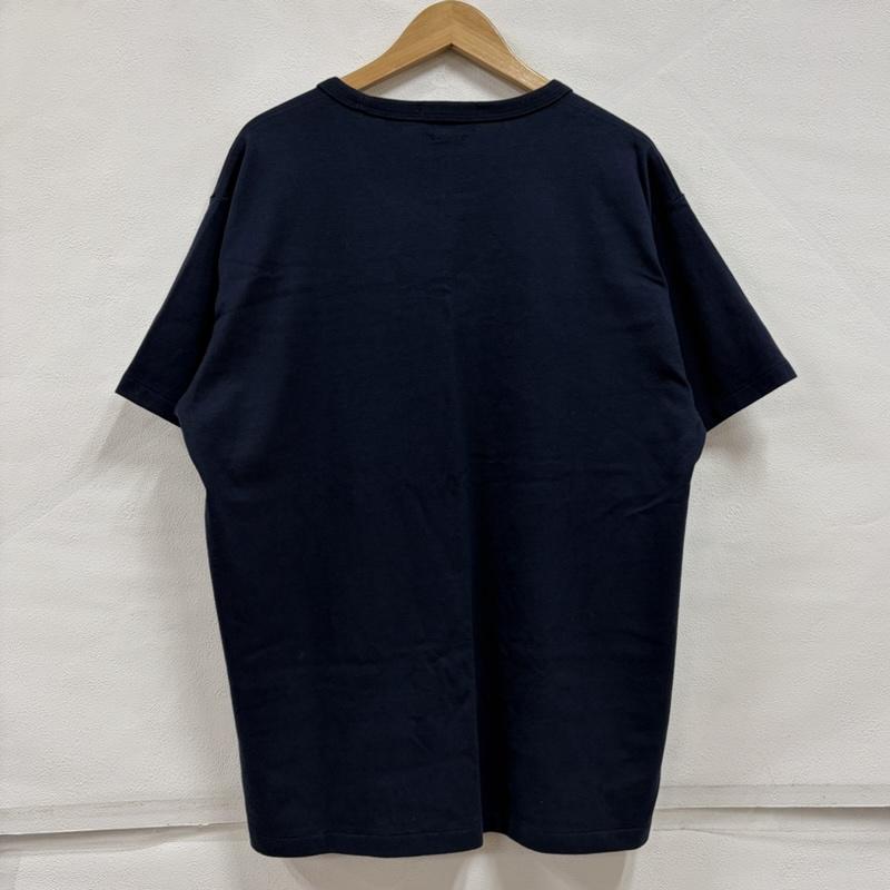 ポロバイラルフローレン Polo by RALPH LAUREN Tシャツ 半袖 半袖 ポケット Tシャツ ポニー 刺繍 THE BIG SHIRT 厚手 M ワンポイント X ロゴ、文字 X 刺繍 紺 / ネイビー / navy X 白 / ホワイト / white メンズ USED 古着 中古 50165780