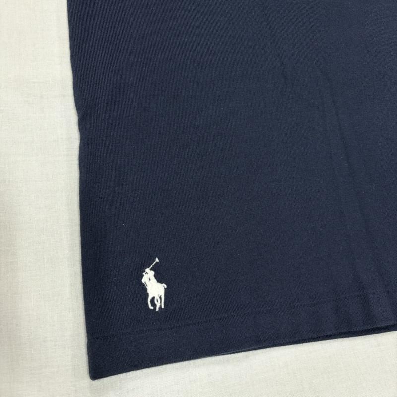 ポロバイラルフローレン Polo by RALPH LAUREN Tシャツ 半袖 半袖 ポケット Tシャツ ポニー 刺繍 THE BIG SHIRT 厚手 M ワンポイント X ロゴ、文字 X 刺繍 紺 / ネイビー / navy X 白 / ホワイト / white メンズ USED 古着 中古 50165780