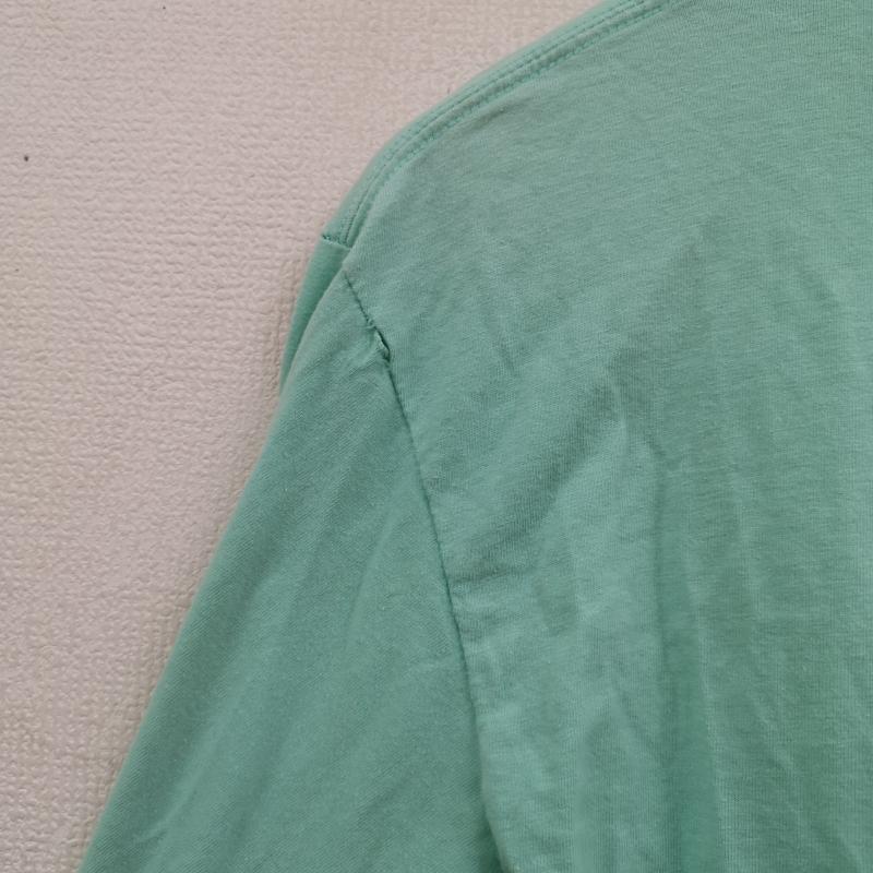 シックスティエイトアンドブラザーズ 68&brothers Tシャツ 長袖 スクリプト 筆記体 プリント ティファニーブルー 長袖 ロングスリーブ Ｔシャツ S 水色 / ライトブルー / メンズ USED 古着 中古 50165787