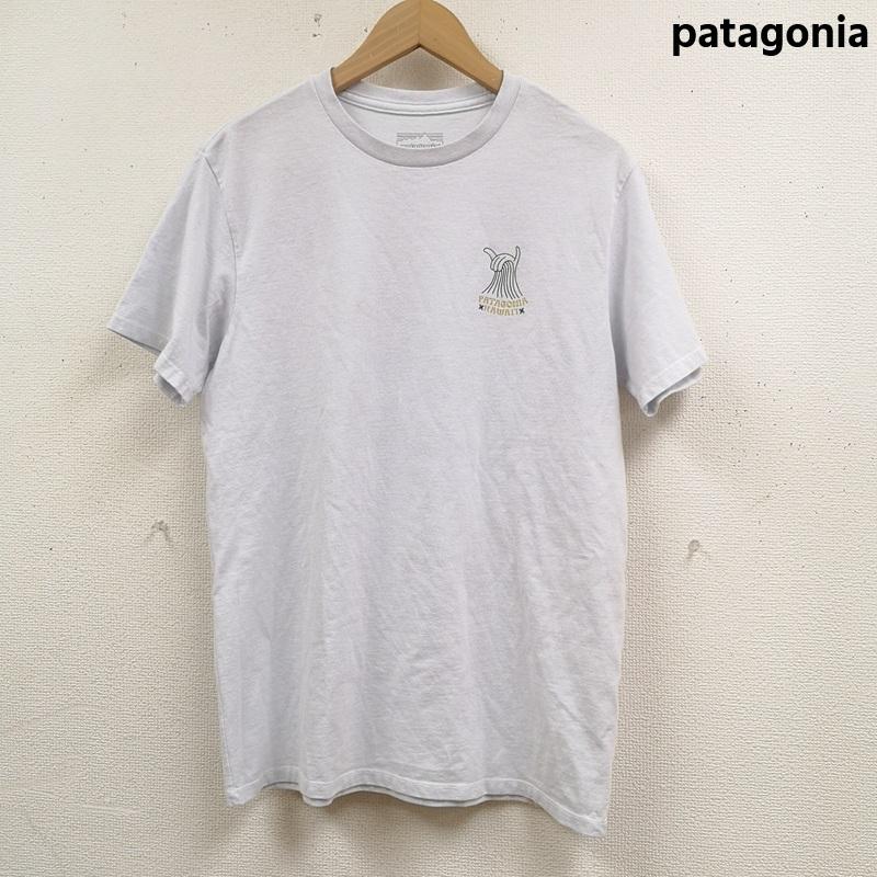 パタゴニア patagonia Tシャツ 半袖 ハワイ シャカサイン ハングルーズ ノースショア 波 ウェーブ キャッチ― 半袖丸首Tシャツ STY37973SP26 S 白 / ホワイト / white メンズ USED 古着 中古 50165788