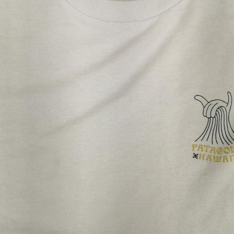 パタゴニア patagonia Tシャツ 半袖 ハワイ シャカサイン ハングルーズ ノースショア 波 ウェーブ キャッチ― 半袖丸首Tシャツ STY37973SP26 S 白 / ホワイト / white メンズ USED 古着 中古 50165788