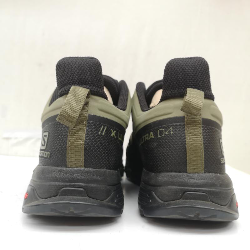 サロモン SALOMON スニーカー スニーカー X ULTRA 4 WIDE GORE-TEX ローカット スニーカー 413865 27.5cm カーキオリーブ / カーキオリーブ / メンズ USED 古着 中古 50165794