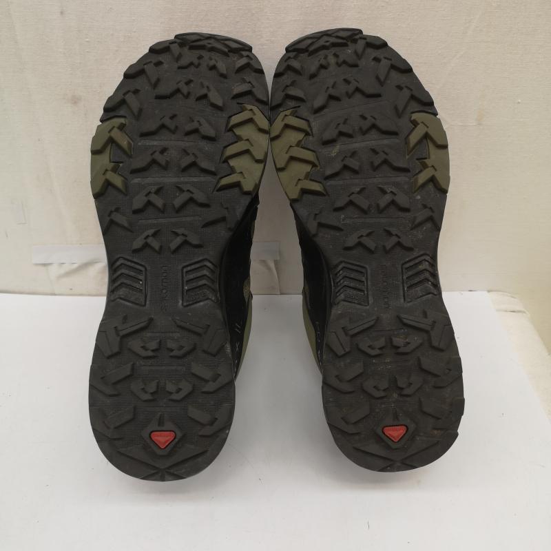 サロモン SALOMON スニーカー スニーカー X ULTRA 4 WIDE GORE-TEX ローカット スニーカー 413865 27.5cm カーキオリーブ / カーキオリーブ / メンズ USED 古着 中古 50165794