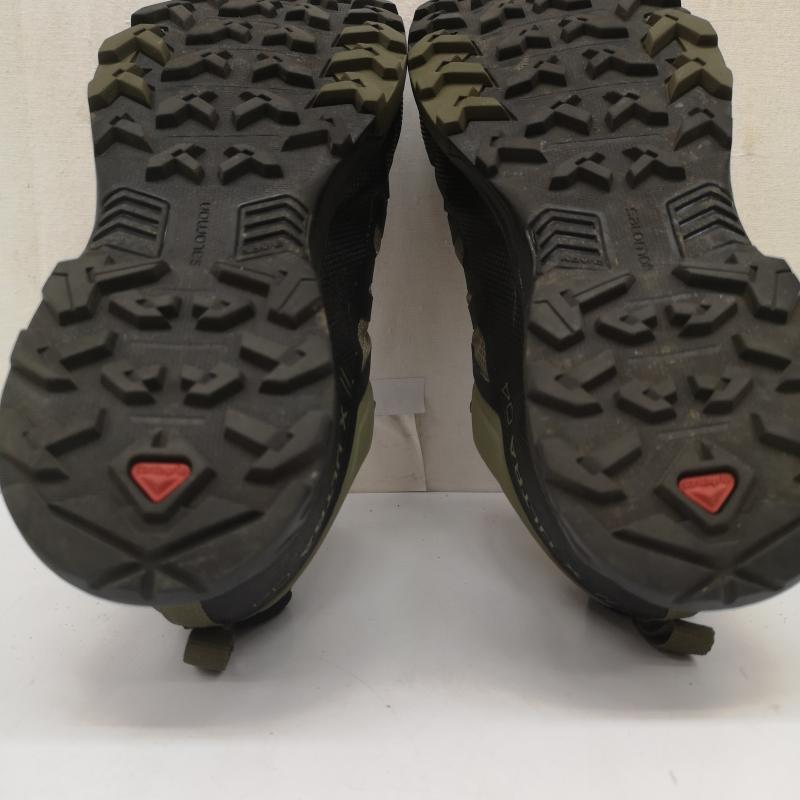 サロモン SALOMON スニーカー スニーカー X ULTRA 4 WIDE GORE-TEX ローカット スニーカー 413865 27.5cm カーキオリーブ / カーキオリーブ / メンズ USED 古着 中古 50165794