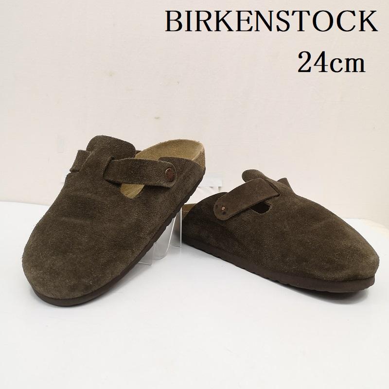 ビルケンシュトック BIRKENSTOCK サンダル サンダル Boston ボストン スエード レザー サンダル 24.0cm レディース USED 古着 中古 50165797