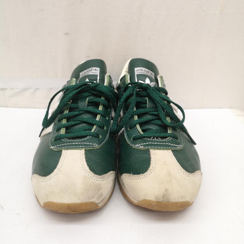 アディダス adidas スニーカー スニーカー COUNTRY OG IE3939 カントリー レザー スニーカー 26.5cm 緑 / グリーン / green メンズ USED 古着 中古 50165800
