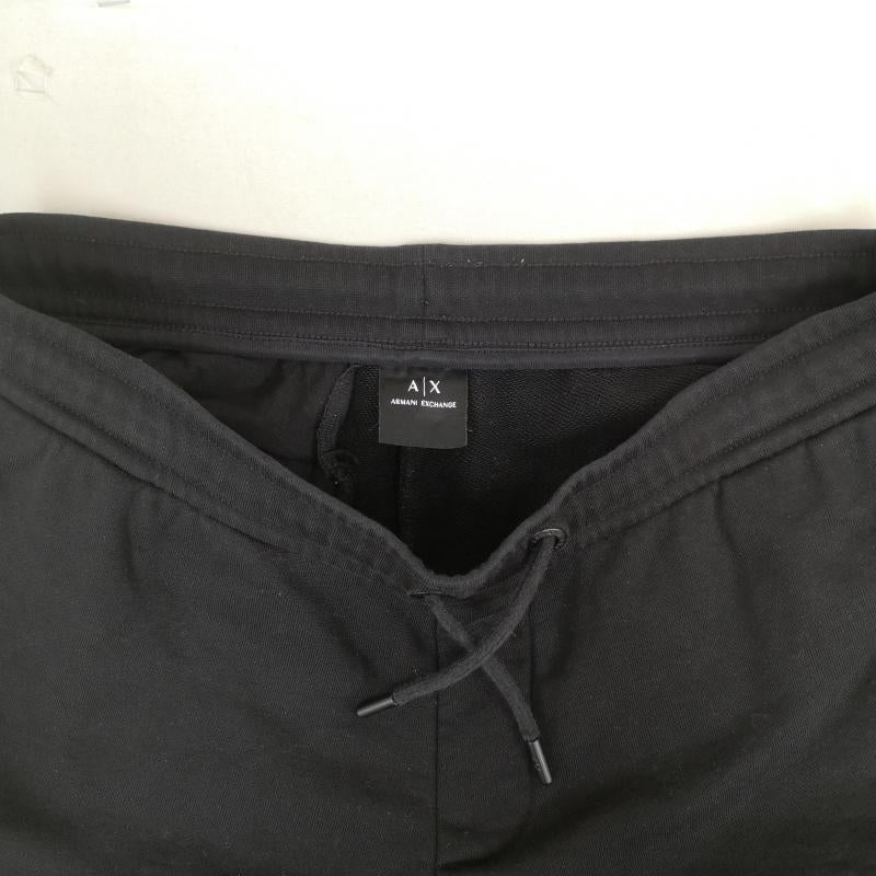 アルマーニエクスチェンジ ARMANI EXCHANGE パンツ ワークパンツ、ペインターパンツ ドラゴン 辰年 刺繡 コットン ブレンド素材 イージーパンツ スウェット ジョガーパンツ M 黒 / ブラック / black メンズ USED 古着 中古 50165802