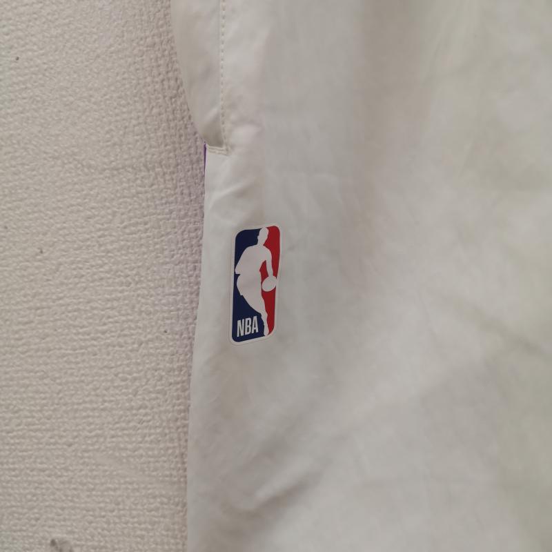 ナイキ NIKE パンツ ワークパンツ、ペインターパンツ AMBUSH NBA レイカーズ レトロ ギミック サイドボタン 二重ウエストトラックパンツ DB9570-121 S 白 / ホワイト / white メンズ USED 古着 中古 50165803