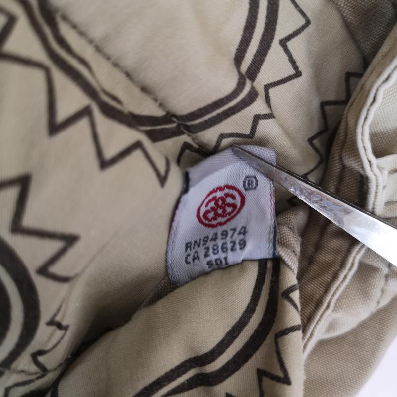 ステューシー STUSSY パンツ ショートパンツ 90s バギー コットンツイル 6ポケット カーゴショーツ 32インチ ベージュ / ベージュ / beige メンズ USED 古着 中古 50165805