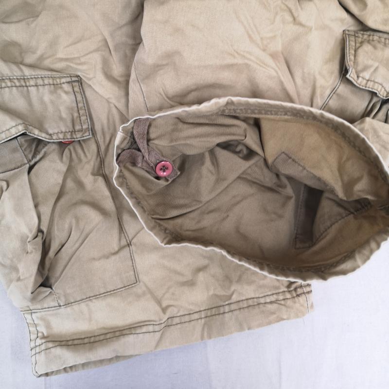 ステューシー STUSSY パンツ ショートパンツ 90s バギー コットンツイル 6ポケット カーゴショーツ 32インチ ベージュ / ベージュ / beige メンズ USED 古着 中古 50165805