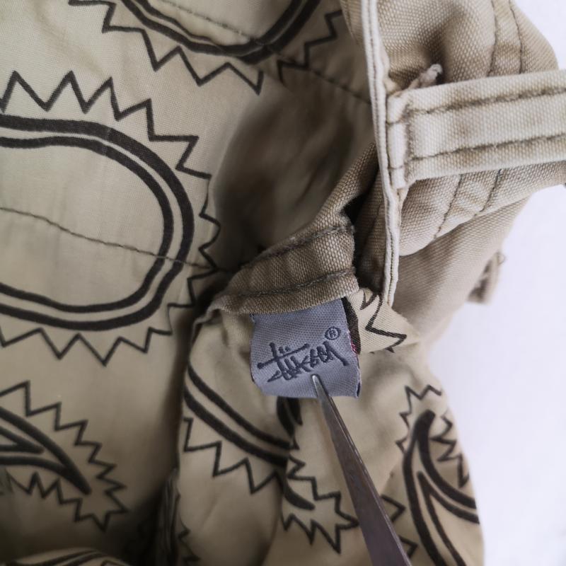 ステューシー STUSSY パンツ ショートパンツ 90s バギー コットンツイル 6ポケット カーゴショーツ 32インチ ベージュ / ベージュ / beige メンズ USED 古着 中古 50165805