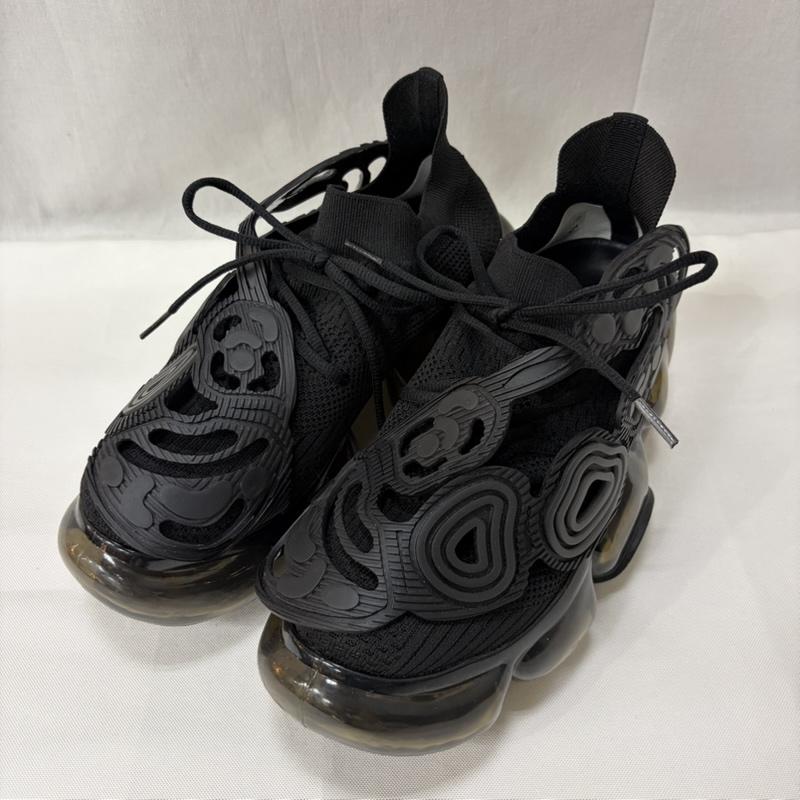 古着 USED シューズ シューズ grounds グラウンズ moopie invert ムーピーインバート 27センチ 厚底スニーカー 27.0cm 無地 黒 / ブラック / black メンズ USED 古着 中古 50165815