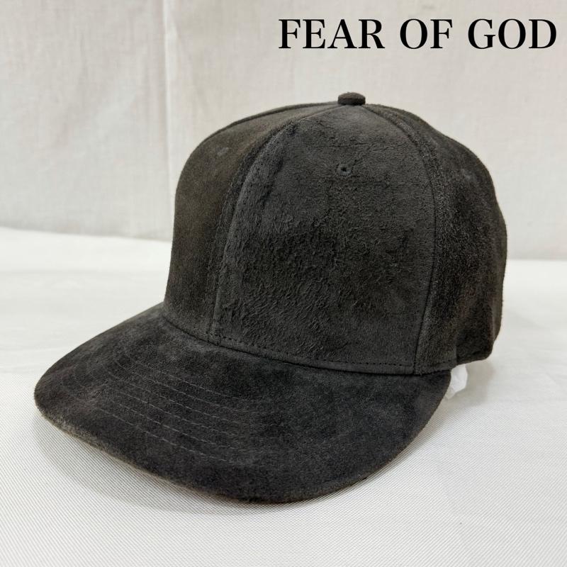 フィアーオブゴッド Fear of God 帽子 キャップ ６F19-0001 SIXTH COLLECTION スエードキャップ グレー - 無地 灰 / グレー / gray メンズ USED 古着 中古 50165816