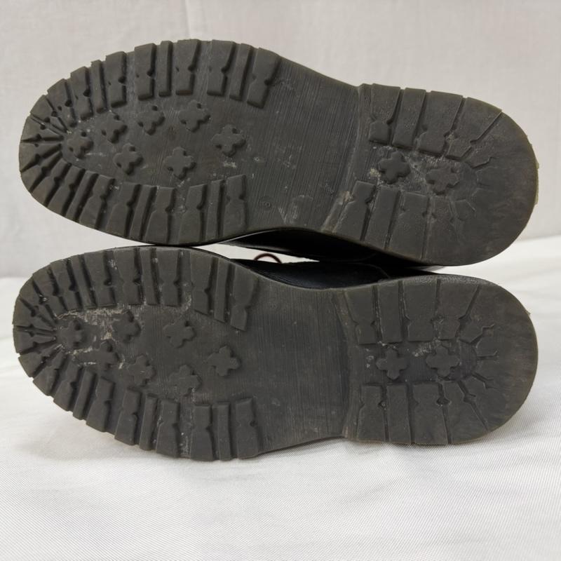 ダナー Danner ブーツ ショートブーツ D0020 レースアップ レザーブーツ プレーントゥ black US8/26cm US：8 ロゴ、文字 黒 / ブラック / black メンズ USED 古着 中古 50165819