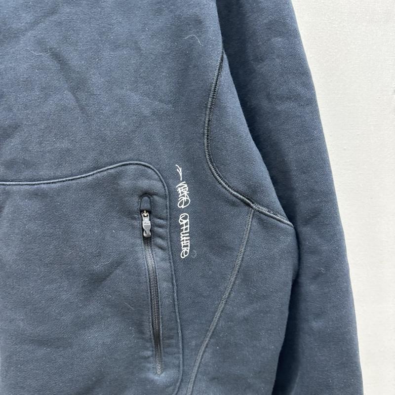 オフホワイト off white パーカー 長袖 NIKE NRG FLC HOODIE AIR ロゴ 刺繍 パーカー DN1760-010 XXL 黒 / ブラック / black メンズ USED 古着 中古 50165820
