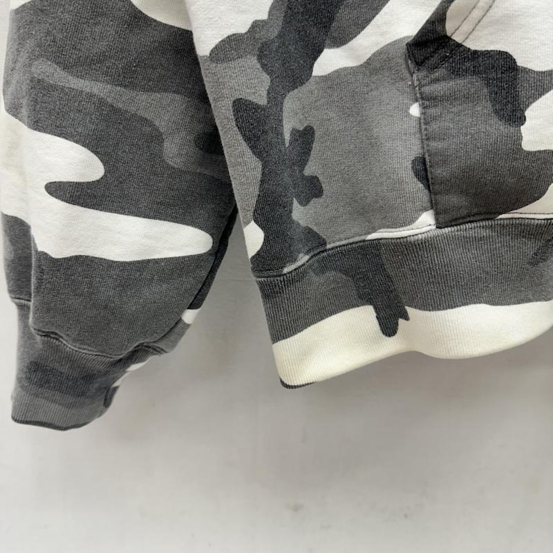 シュプリーム Supreme パーカー 長袖 Woven Patches Hooded Sweatshirt スノーカモ パーカー XL 灰 / グレー / gray X マルチカラー / マルチカラー / multicolor メンズ USED 古着 中古 50165822