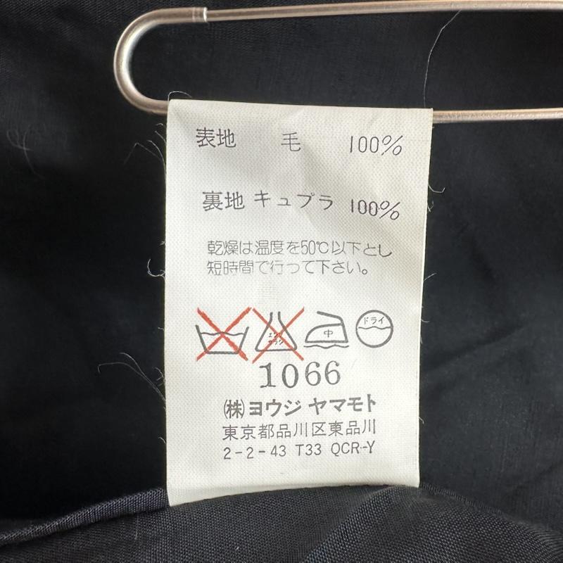 ワイズ Y s コート コート一般 前開き トッパー ウール ロング コート YN-C01-100 3 黒 / ブラック / black レディース USED 古着 中古 50165832