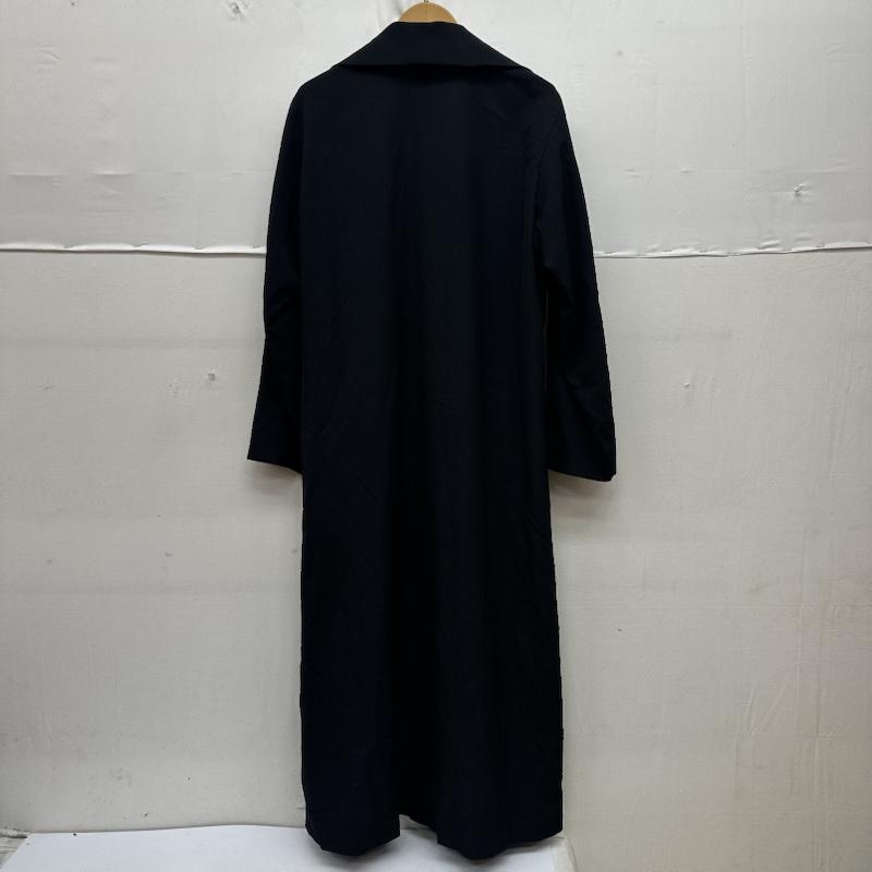 ワイズ Y s コート コート一般 前開き トッパー ウール ロング コート YN-C01-100 3 黒 / ブラック / black レディース USED 古着 中古 50165832
