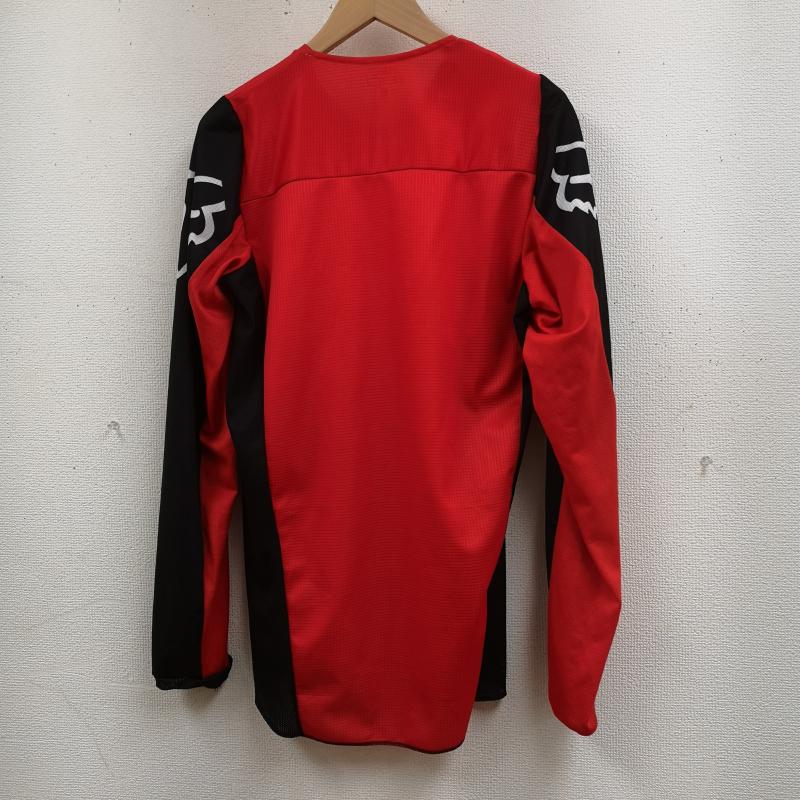フォックスレーシング FOX RACING Tシャツ 長袖 メッシュ ドロップテール きつね モトクロスバイク モトクロス ジャージ M 赤 / レッド / red メンズ USED 古着 中古 50165833