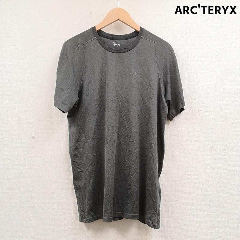 アークテリクス ARC TERYX Tシャツ 半袖 吸汗速乾性 透湿性 メッシュ 始祖鳥 半袖丸首 Tシャツ L 灰 / グレー / gray メンズ USED 古着 中古 50165834