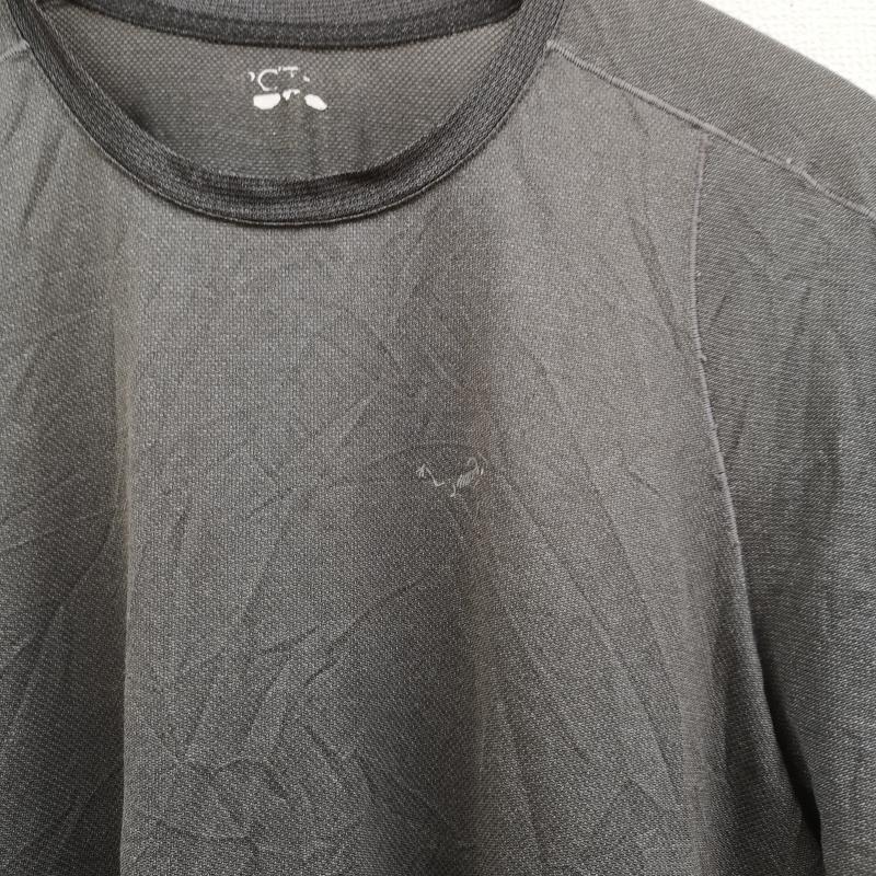 アークテリクス ARC TERYX Tシャツ 半袖 吸汗速乾性 透湿性 メッシュ 始祖鳥 半袖丸首 Tシャツ L 灰 / グレー / gray メンズ USED 古着 中古 50165834