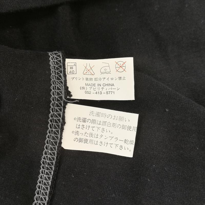 古着 USED Tシャツ 半袖 PRIMAL POINT シリアルコード テキスト 変形パターン ステッチ ピスネーム 半袖丸首 Tシャツ M 黒 / ブラック / black メンズ USED 古着 中古 50165840